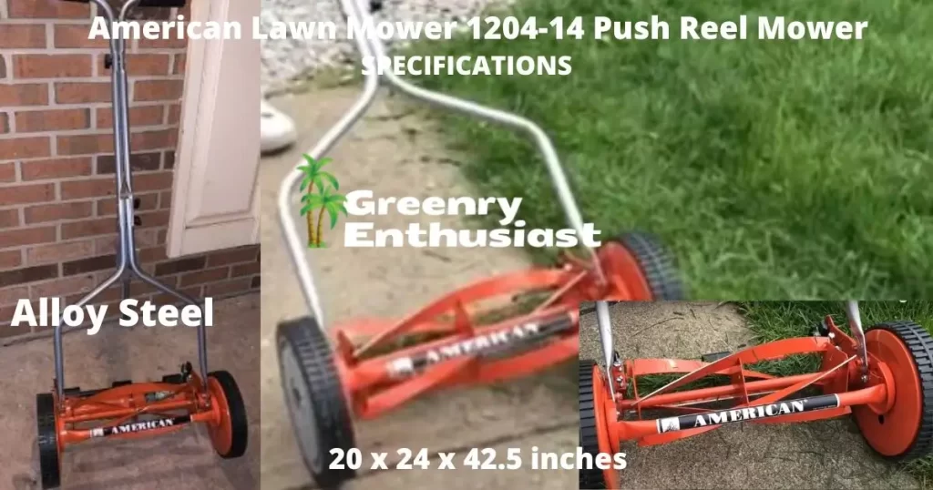 American Lawn Mower 1204-14 Push Reel Mower