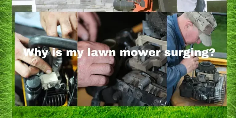 Why is my lawn mower surging?