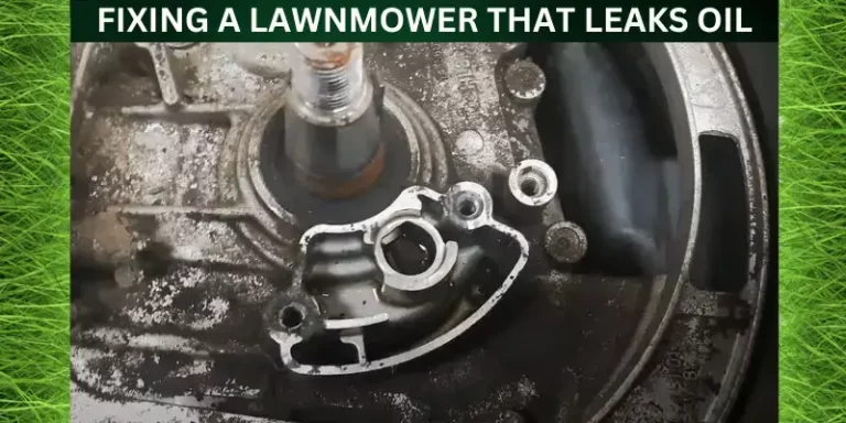 Quick and Easy Fixes for Lawnmower Oil Leaks