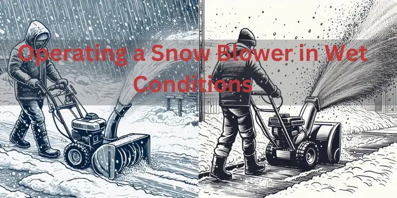 Operating a Snow Blower in Wet Conditions