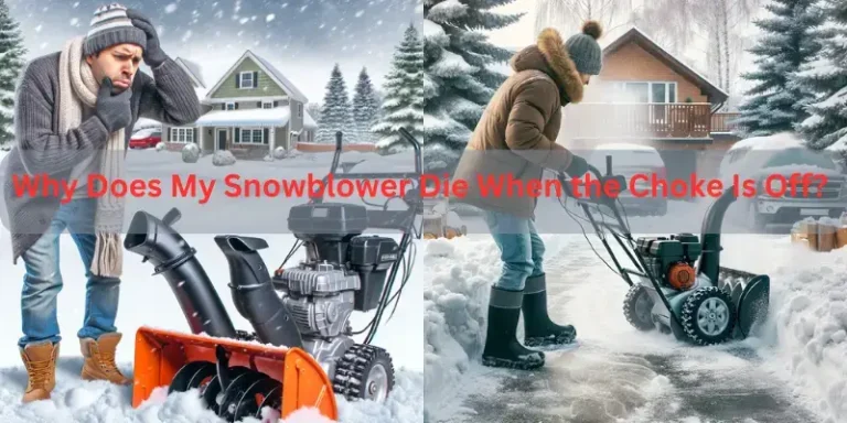 Why Does My Snowblower Die When the Choke Is Off? Solution