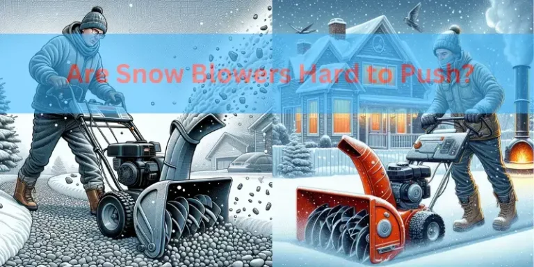 Are Snow Blowers Hard to Push? (Why and What to Do in 2024)