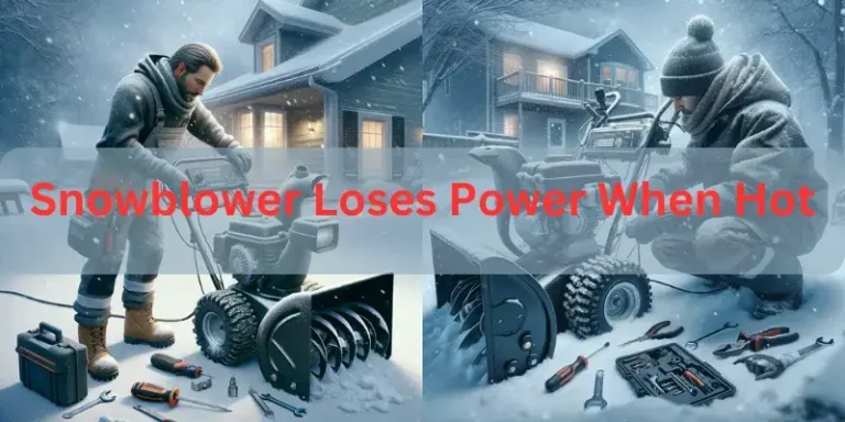 Snowblower Loses Power When Hot – Troubleshooting & Easy Fixes