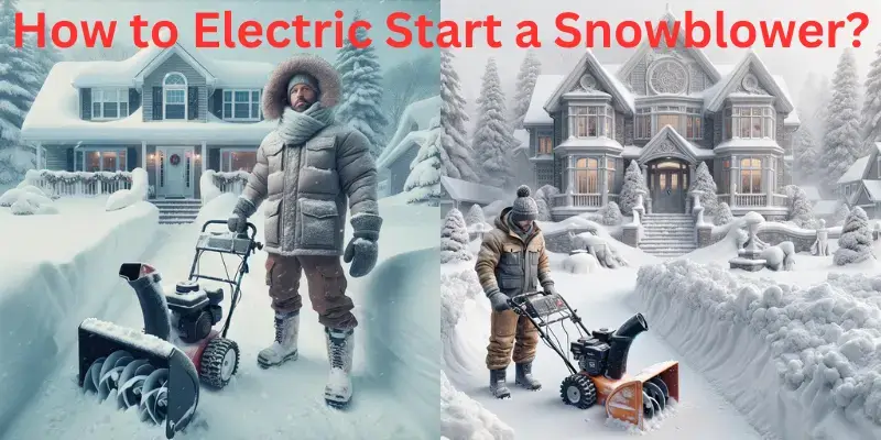 How to Electric Start a Snowblower