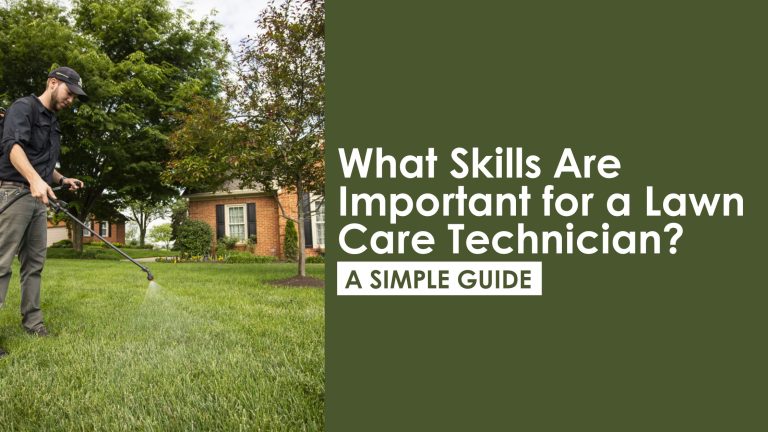 What Skills Are Important for a Lawn Care Technician
