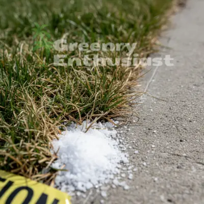 Using Salt Near Lawn Areas