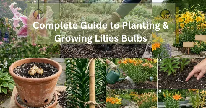 Complete Guide to Planting & Growing Lilies Bulbs