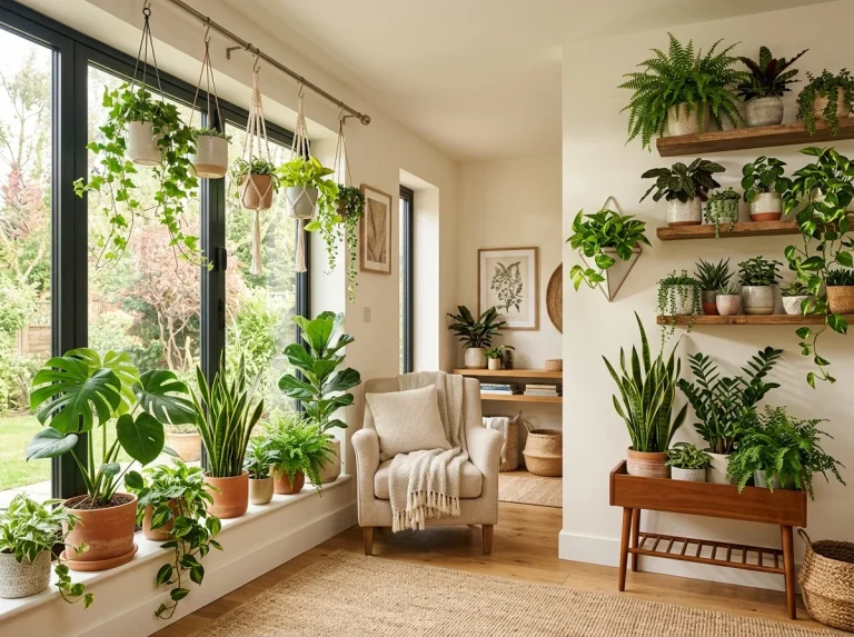10 House Plant Display Ideas for Elegant Home Interiors