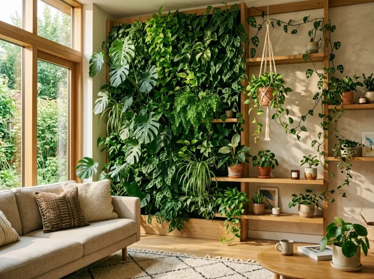 9 Indoor Plant Wall Ideas to Create a Stunning Living Wall