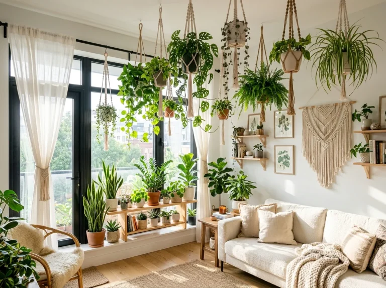 8 Plant Hanging Ideas for Modern Indoor Green Decor