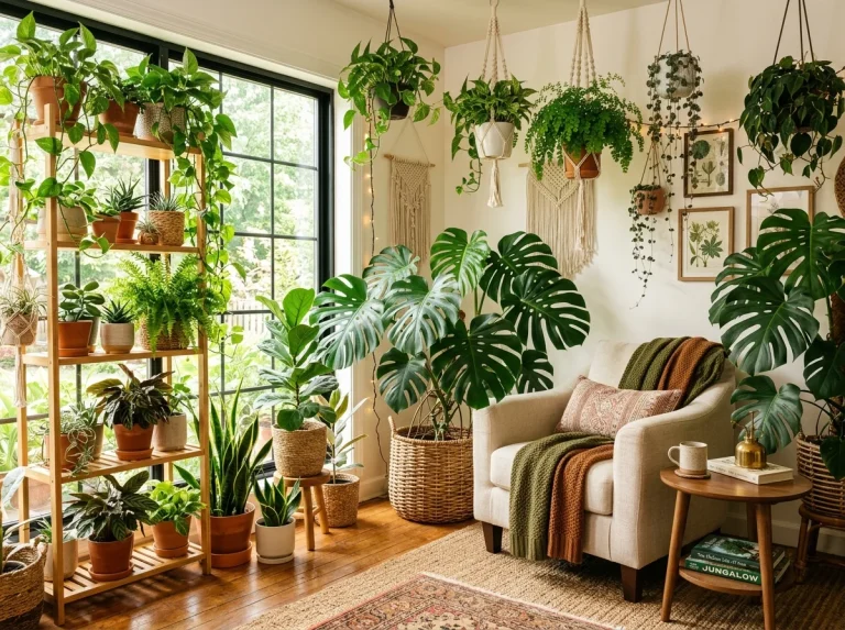 10 Plant Room Ideas to Create a Cozy Indoor Jungle