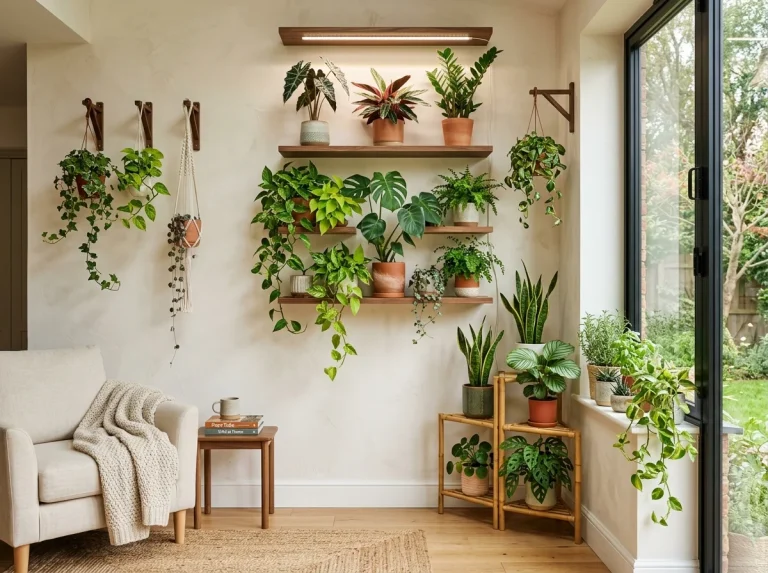 10 Plant Shelf Ideas for Aesthetic Indoor Plant Display