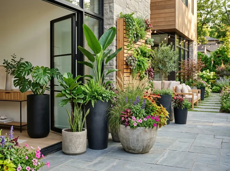 8 Tall Planter Ideas for Stylish Vertical Garden Design