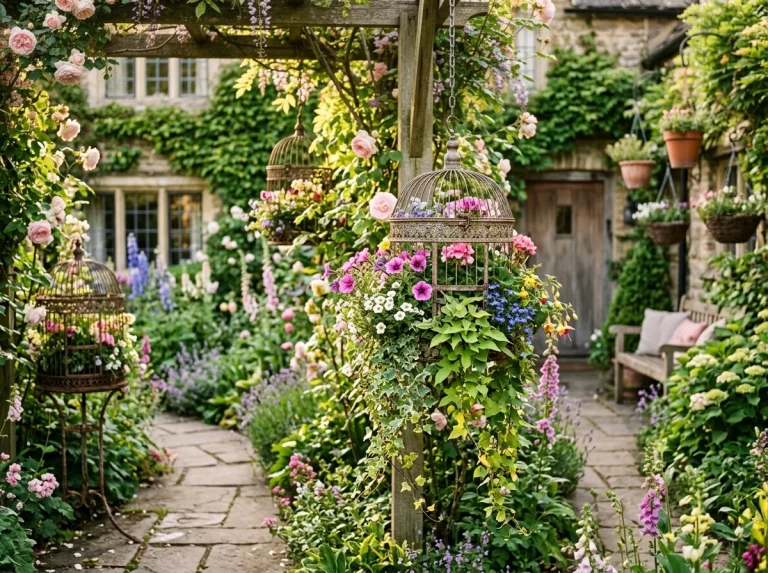 9 Bird Cage Planter Ideas for Unique Garden Decor