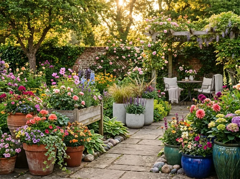 8 Flower Planter Ideas for Colorful Garden Inspiration