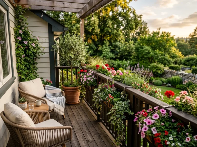 8 Railing Planter Ideas for Balconies and Decks